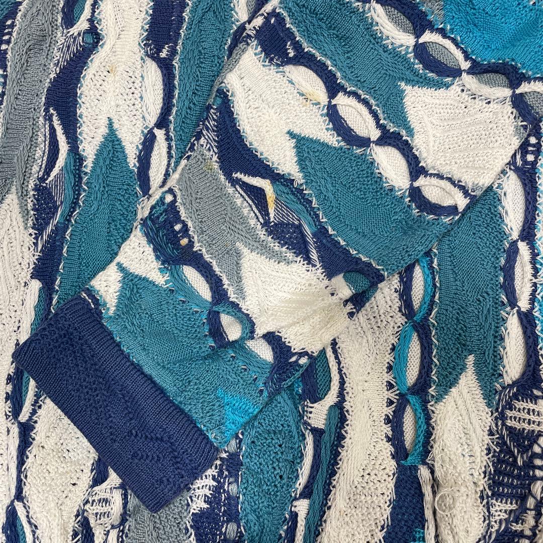 COOGI カラフルニットセーター SS ブルー - メルカリ