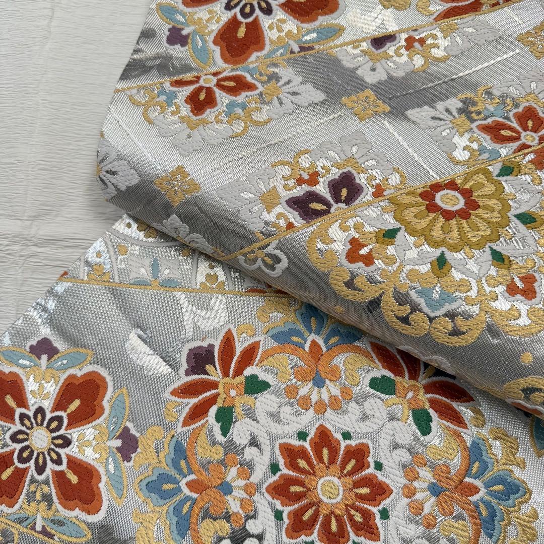 最終価格】新品同様【志都香】袋帯 西陣織 唐織 華文 振袖 訪問着 礼装