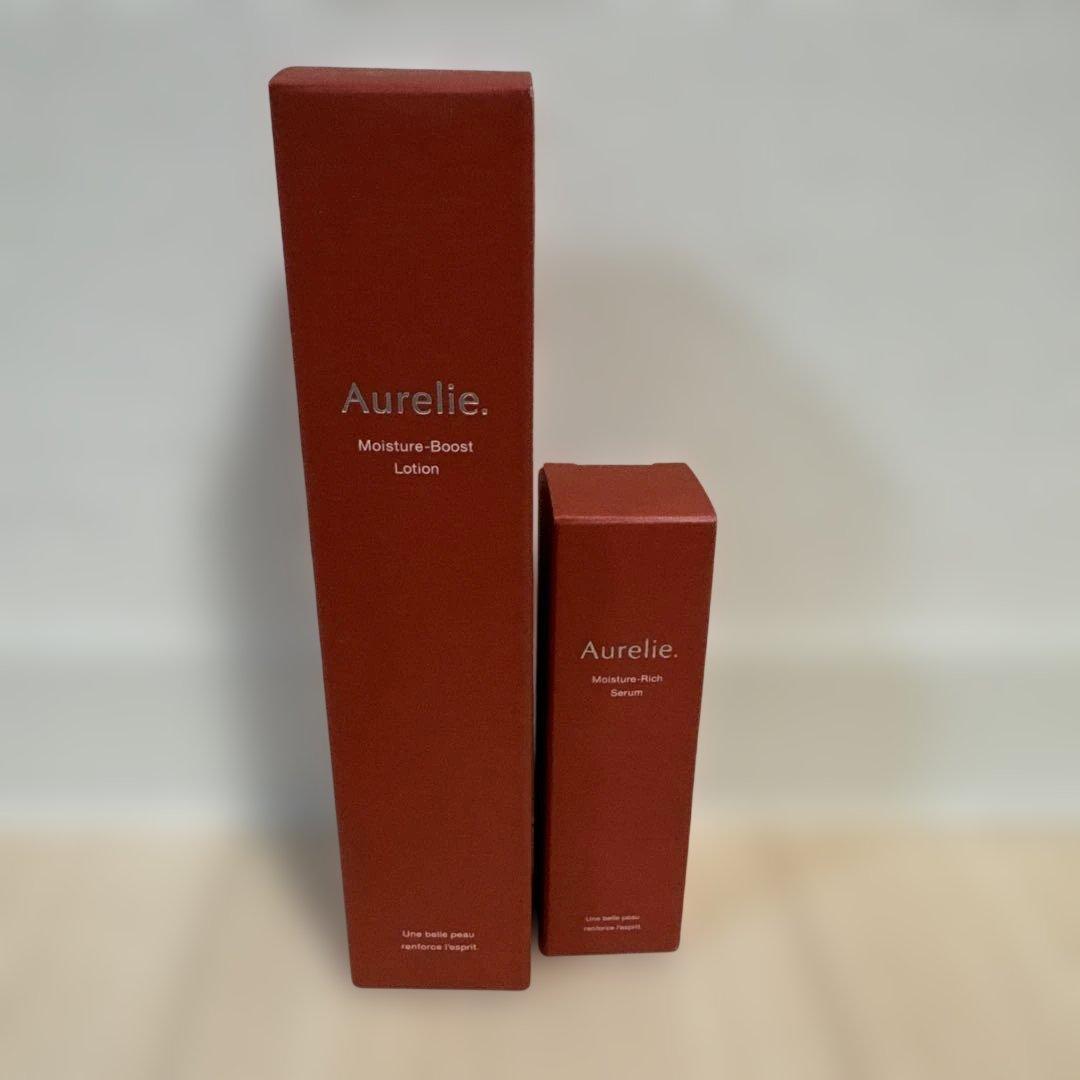 Aurelie モイスチャーブーストローション&モイスチャーリッチセラム