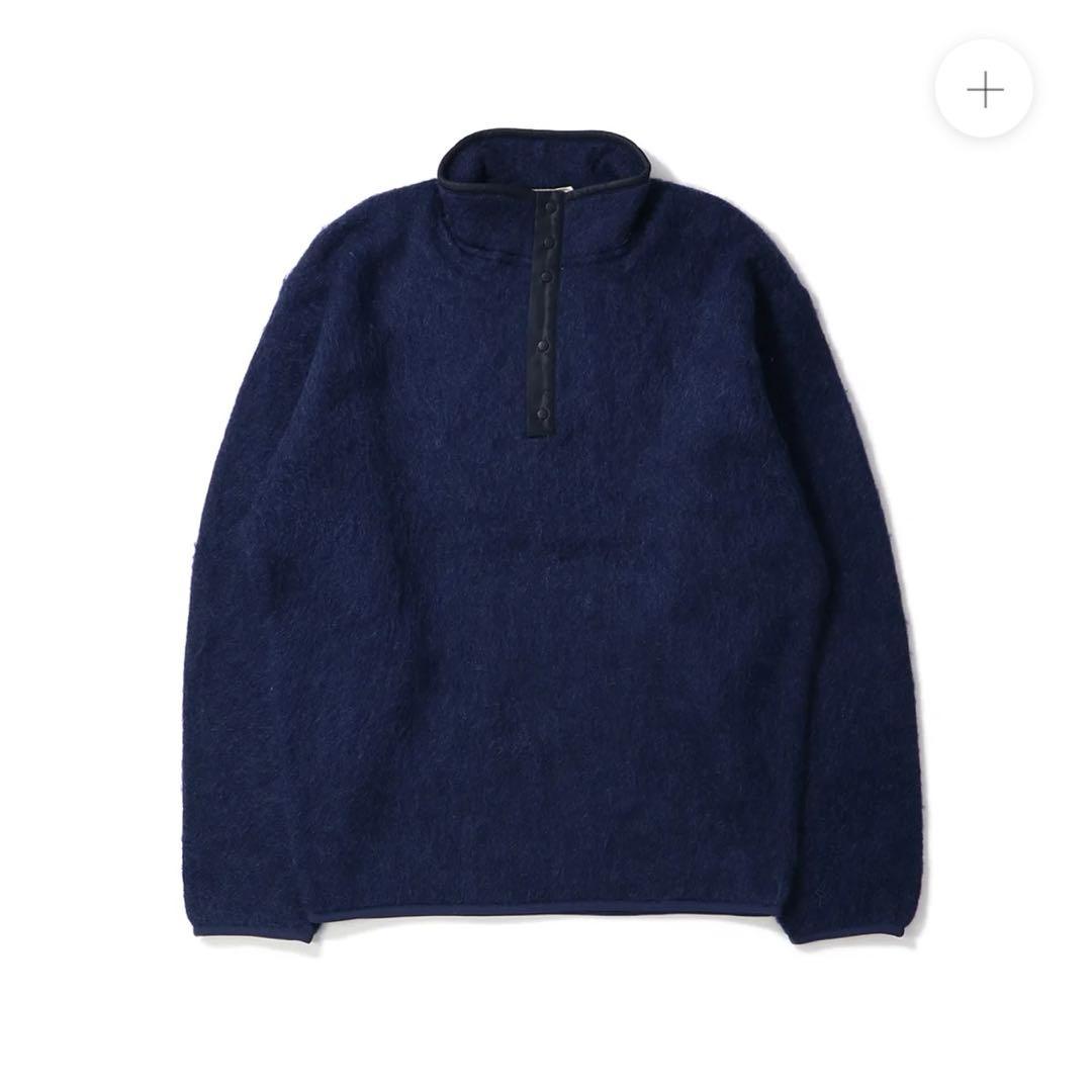 新品nanamica Pullover Mohair Sweater NAVY NANAMICA PULLOVER MOHAIR SWEATER NAVY | TODAY CLOTHING