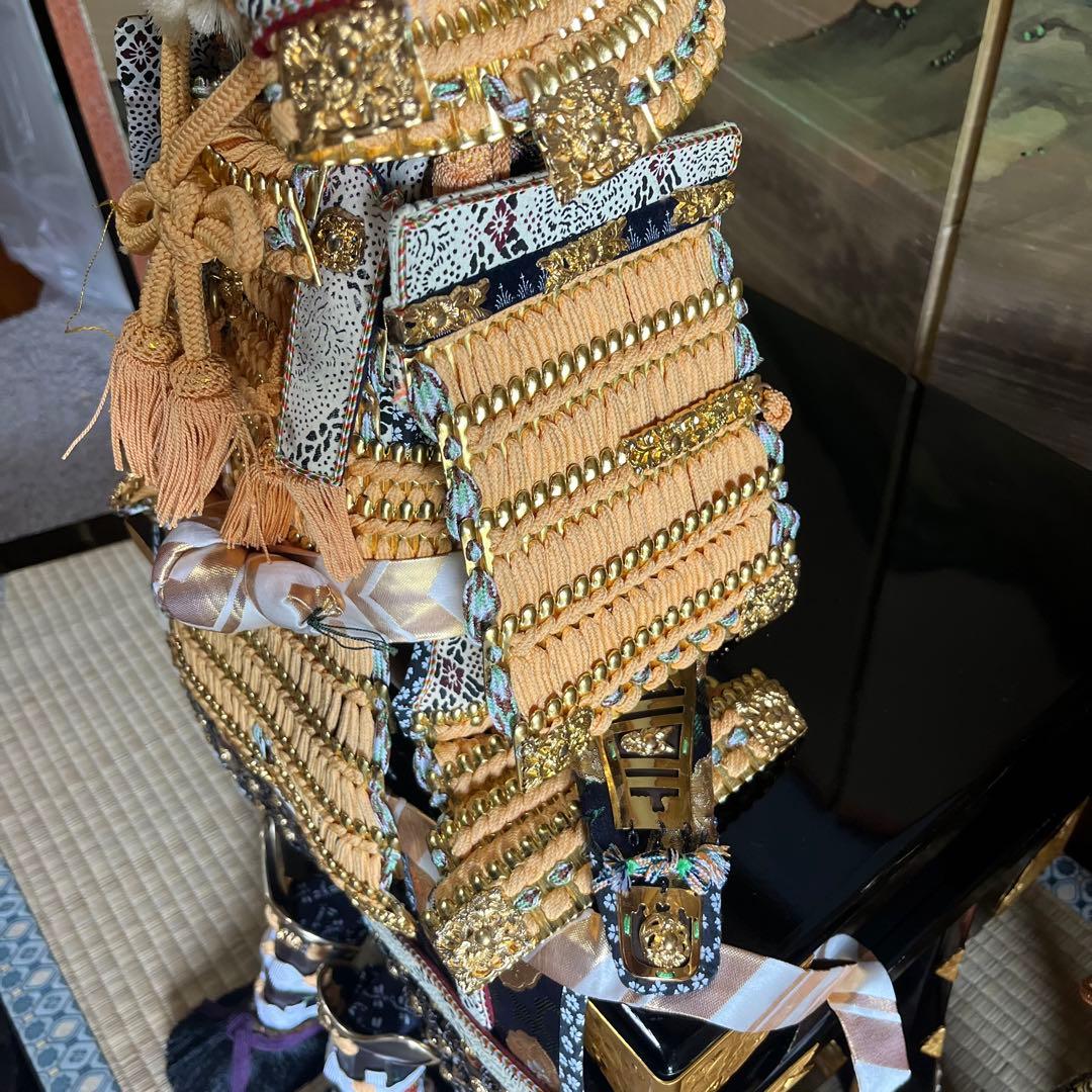 高級品 本金箔正絹織之大鎧 伝統工芸の通販はau PAY マーケット - 輸入