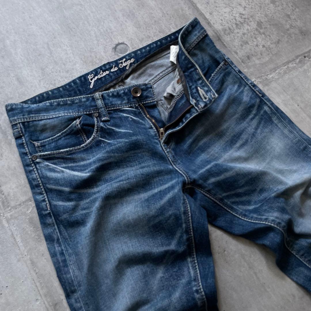 00s GOSTAR DE FUGA デニムパンツ フェード y2k平成ギャル男 - メルカリ
