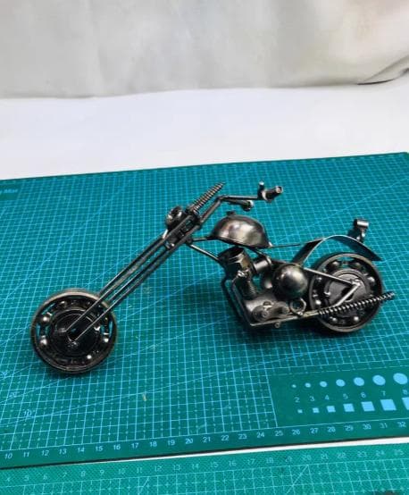 ビンテージ チョッパー モデル SHIX MOTORCYCLESのハーレー パンヘッドのチョッパー Fモデル1949年