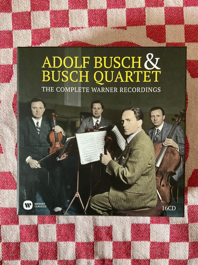 ブッシュ四重奏団 ワーナー録音全集 Adolf Busch 16CD - メルカリ