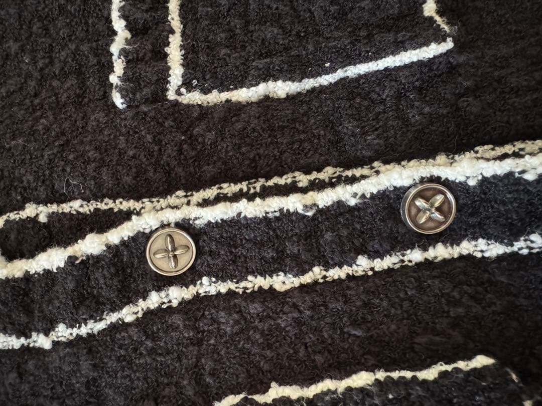 SMFK 黒 カーディガン&スカート&トップ 4点セット