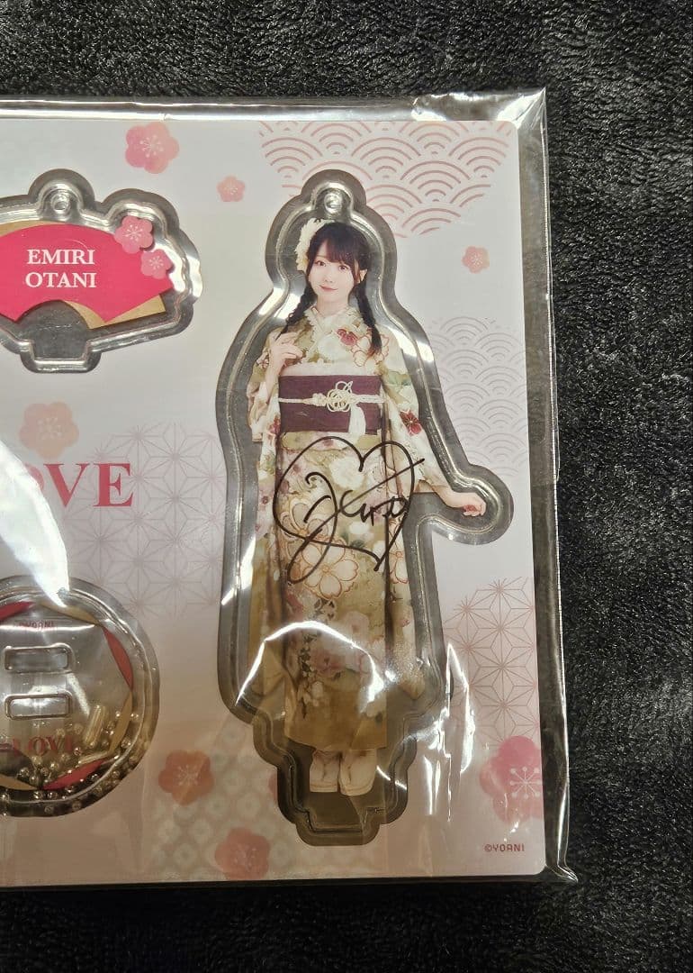 大谷映美里（=LOVE）直筆サイン入りアクリルスタンド 新品未開封 ＝LOVE イコラブ イコールラブ 大谷映美里 みりにゃ とくべ