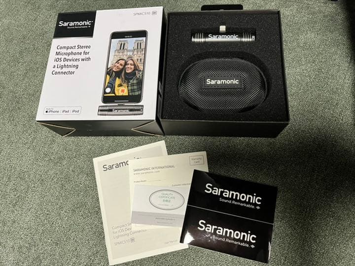 Saramonic SPMIC510Di iOS用 Lightning マイク Saramonic ( サラモニック ) SPMIC510 DI iOS用マイク Lightning接続