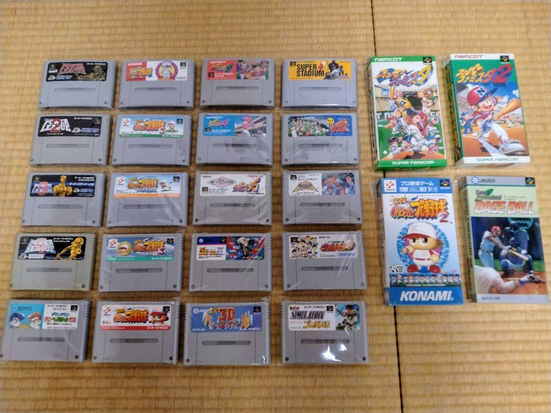 スーパーファミコン ゲームソフト 野球ゲーム まとめ売り バラ売り相談