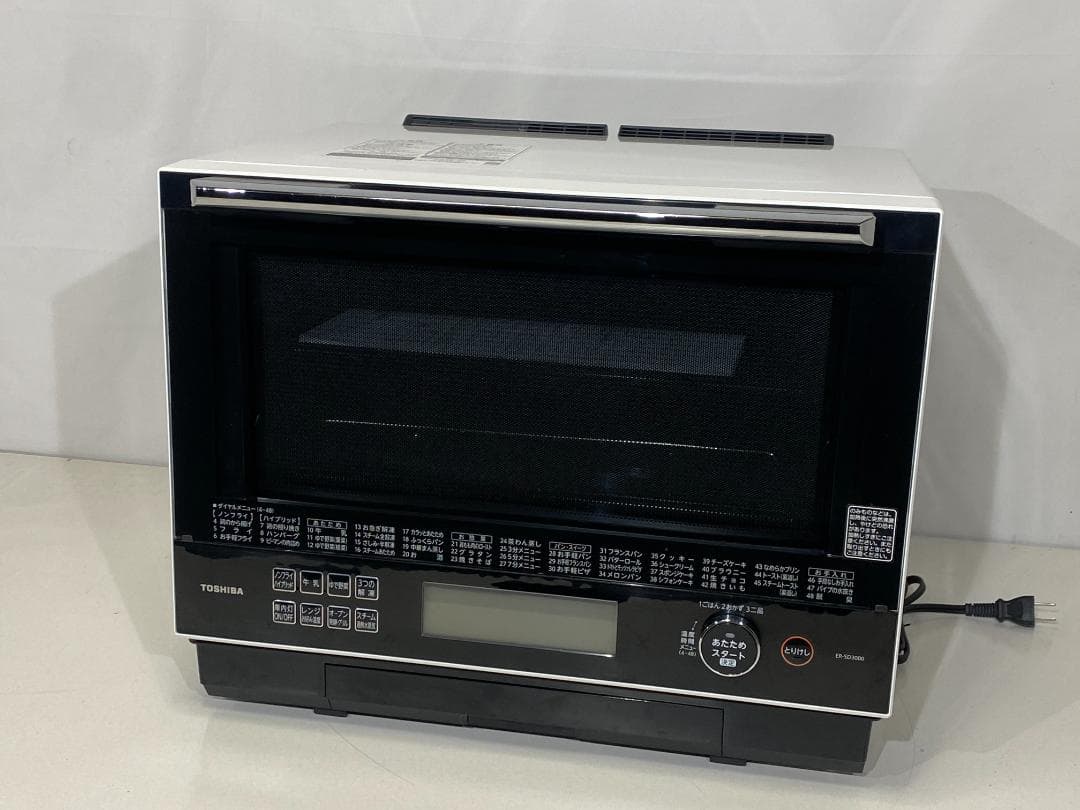 東芝 石窯ドーム ER-SD3000（W）2019年製 東芝 石窯ドーム ER-SD3000（W）2019年製 愛品倶楽部柏店】東芝 過熱