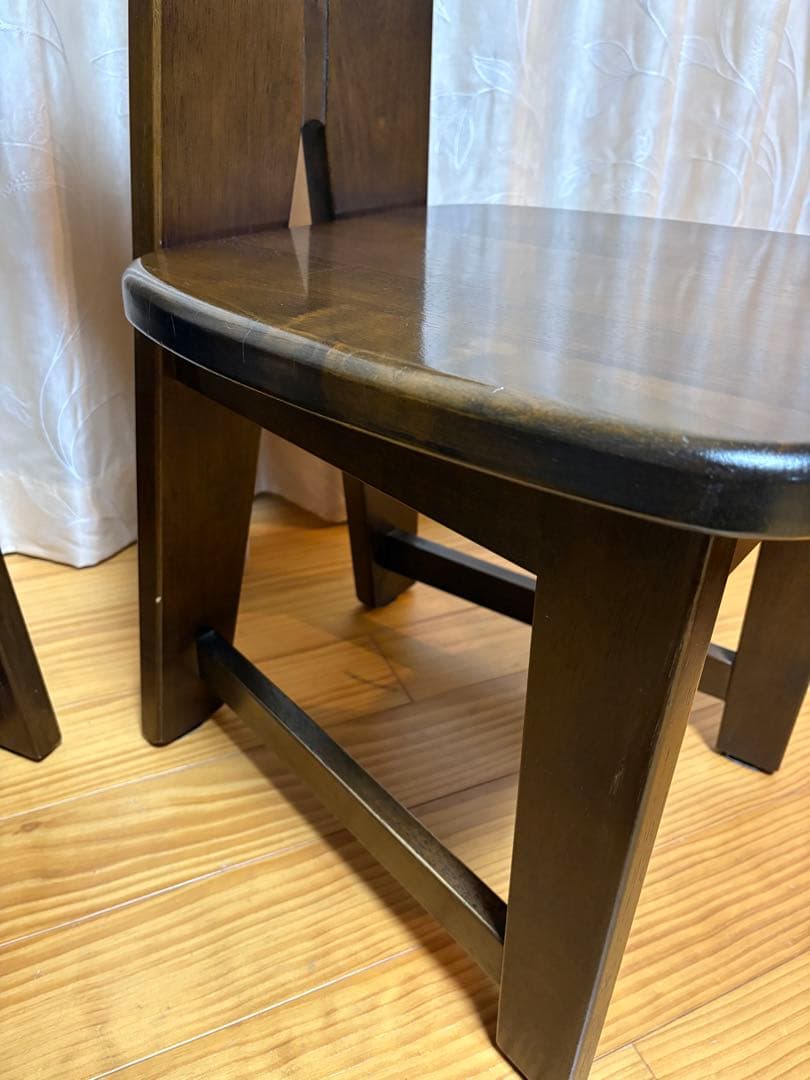 karimoku カリモク RUSTIC ラスティックチェア 2脚 無垢 椅子 - メルカリ