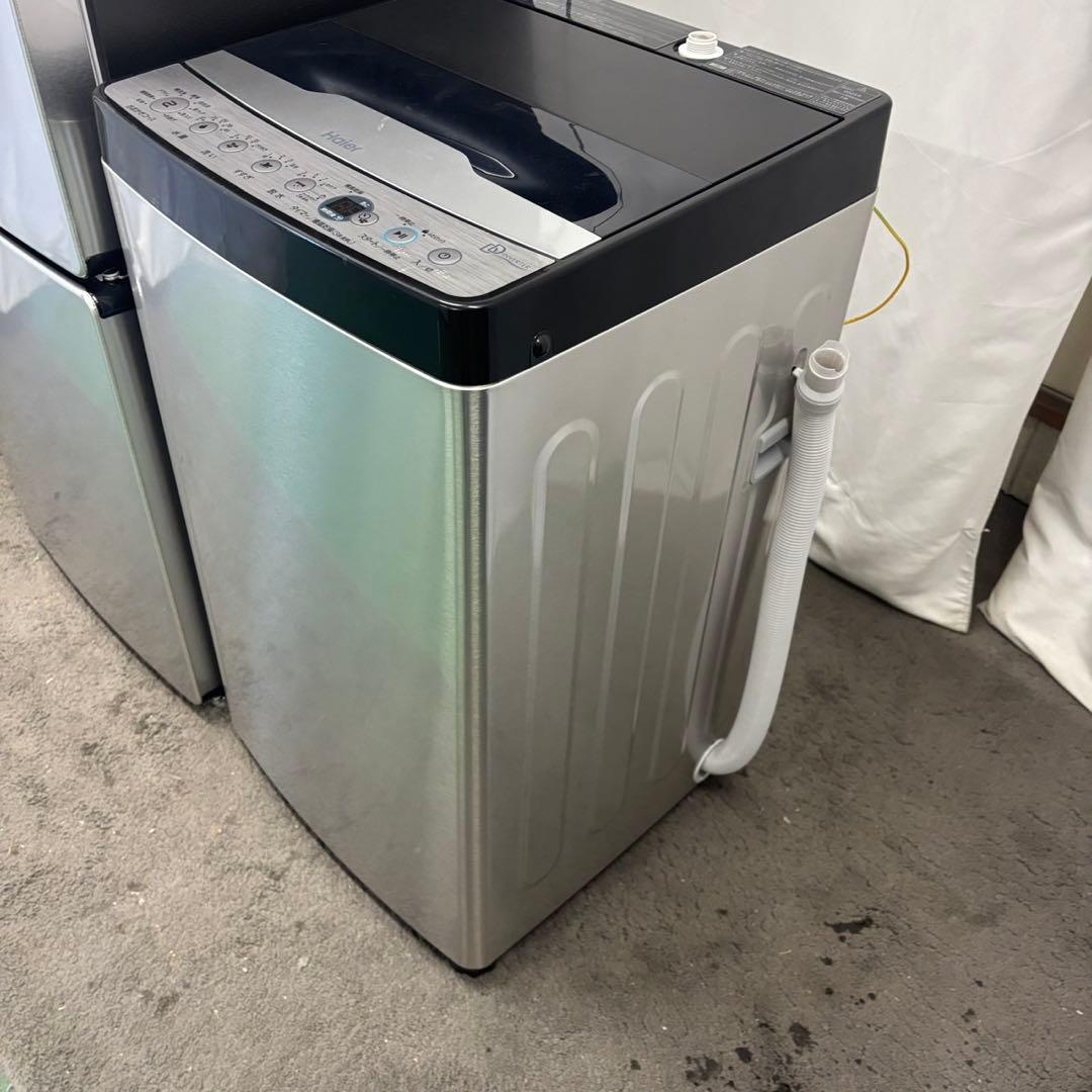 91❤️冷蔵庫 洗濯機 Haier 25年 一人暮らし 家電セット 中古 設置無料