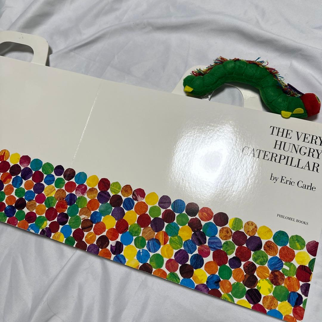 ビックサイズ ボードブック ぬいぐるみ セット はらぺこあおむし