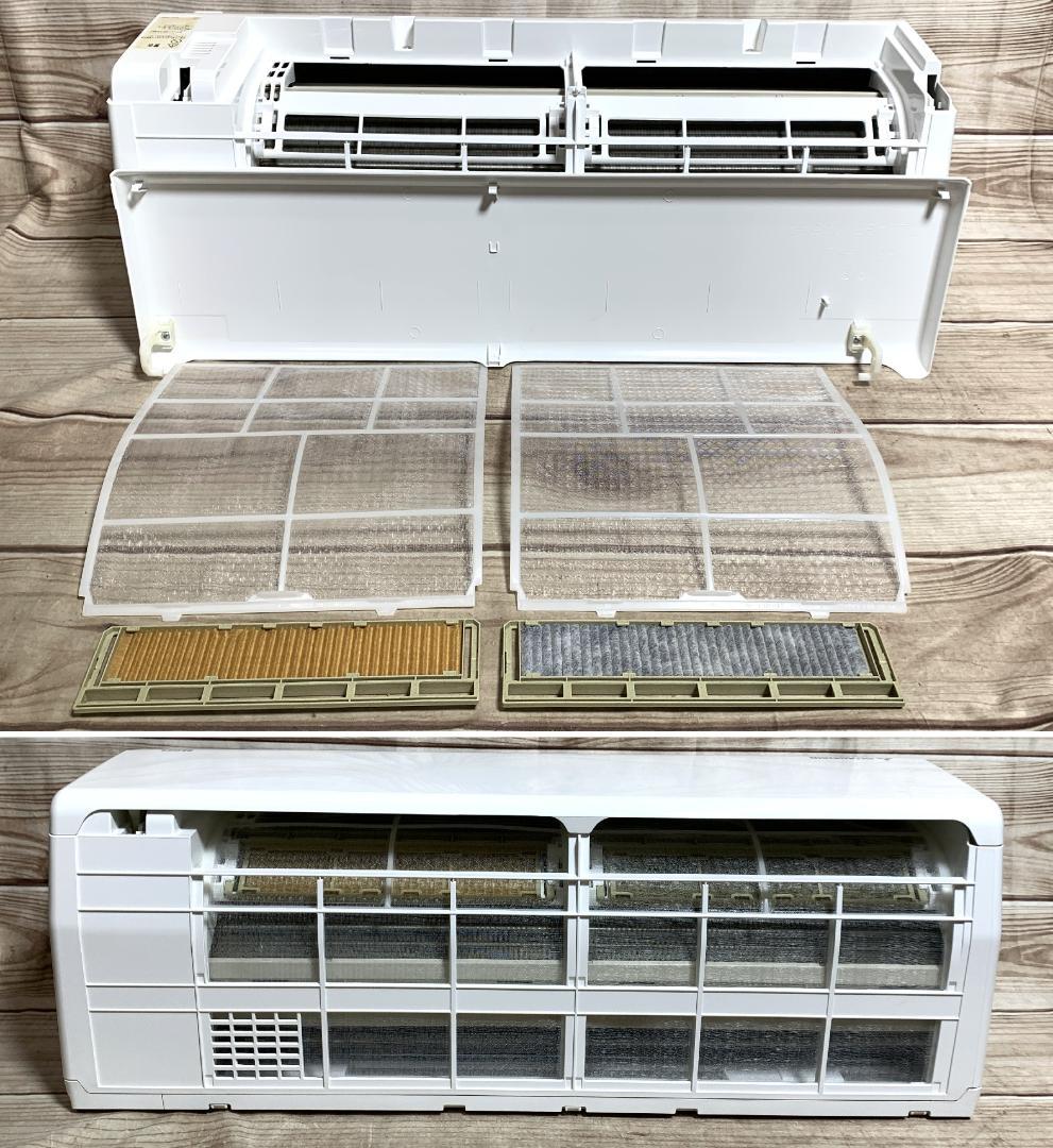 三菱 12畳 2.8kW 100V ビーバー SRK2822T 全清掃済 22年