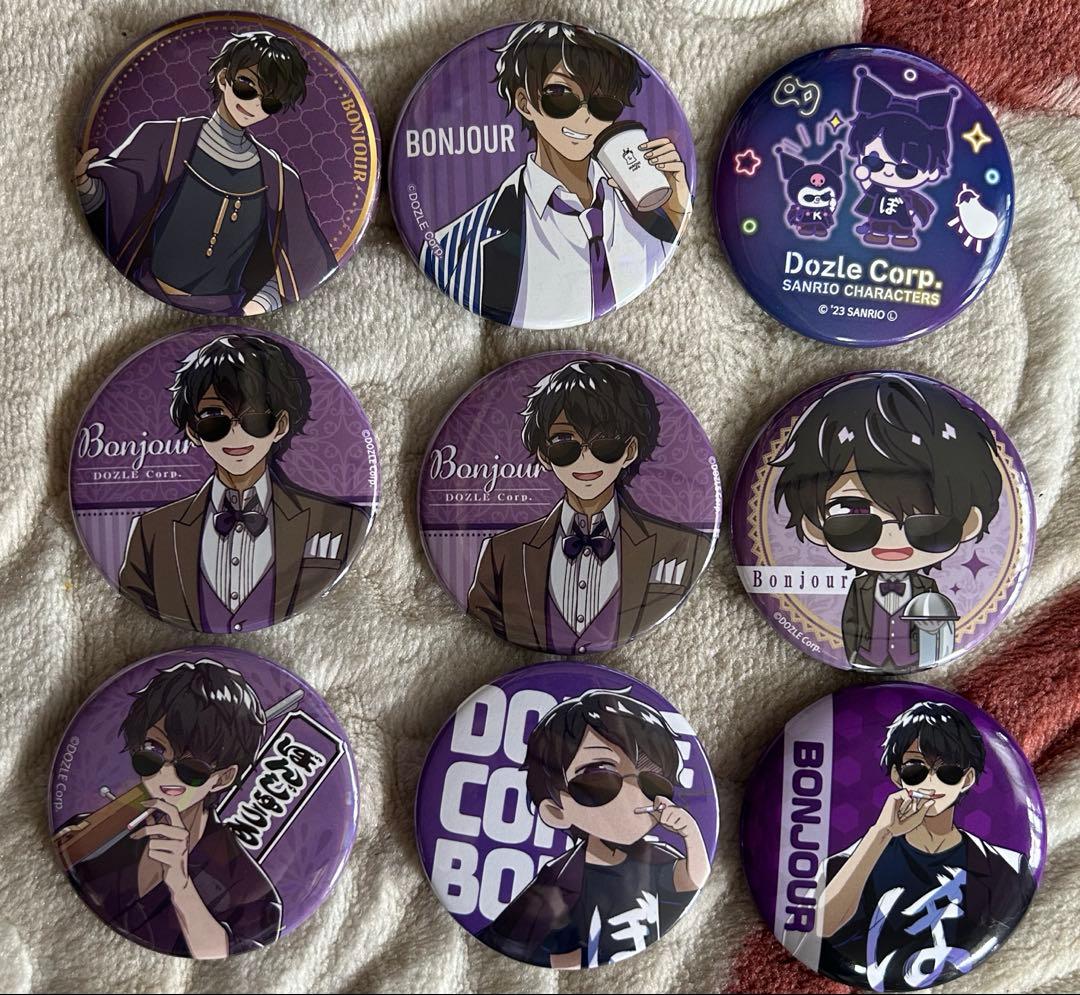 ドズル社 ぼんじゅうる 缶バッジセット - メルカリ