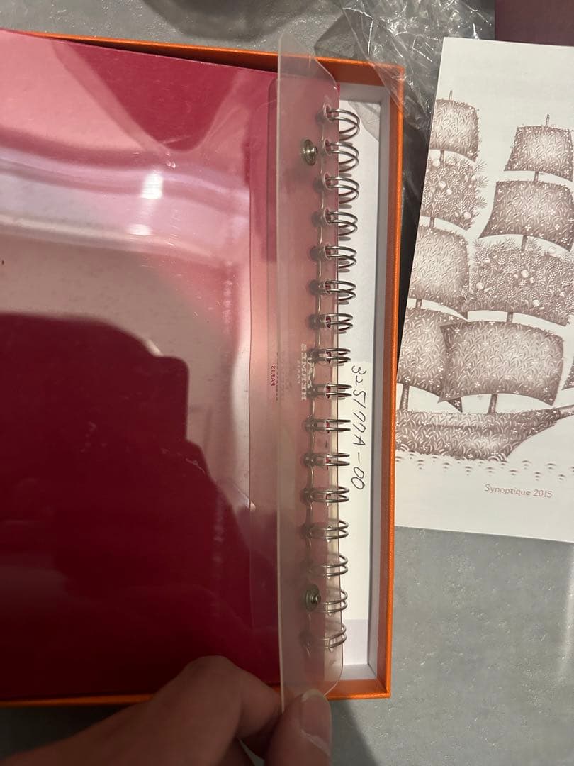 【新品】エルメス 《ユリス》 MMレフィル 無地