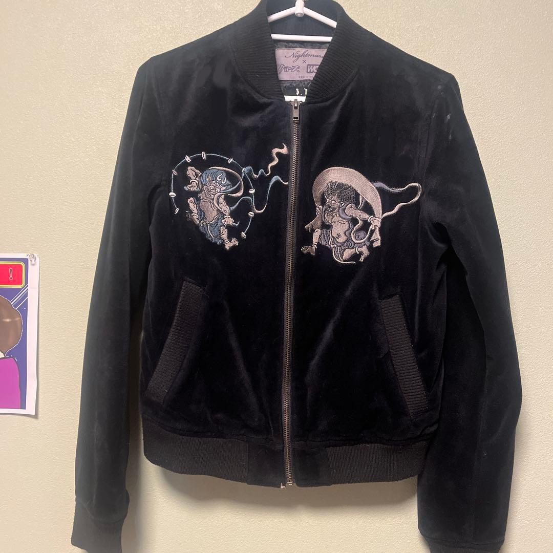 スカジャン スタジャン ベロア グランジ y2k 古着 - メルカリ