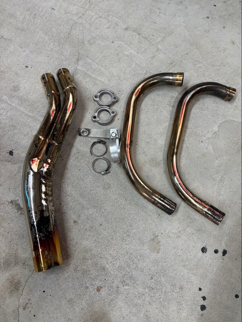 GS（400ザリ400ゴキ）用 ケンタ管 GS400⁄GSX400E用ステンレスケンタ管JYS