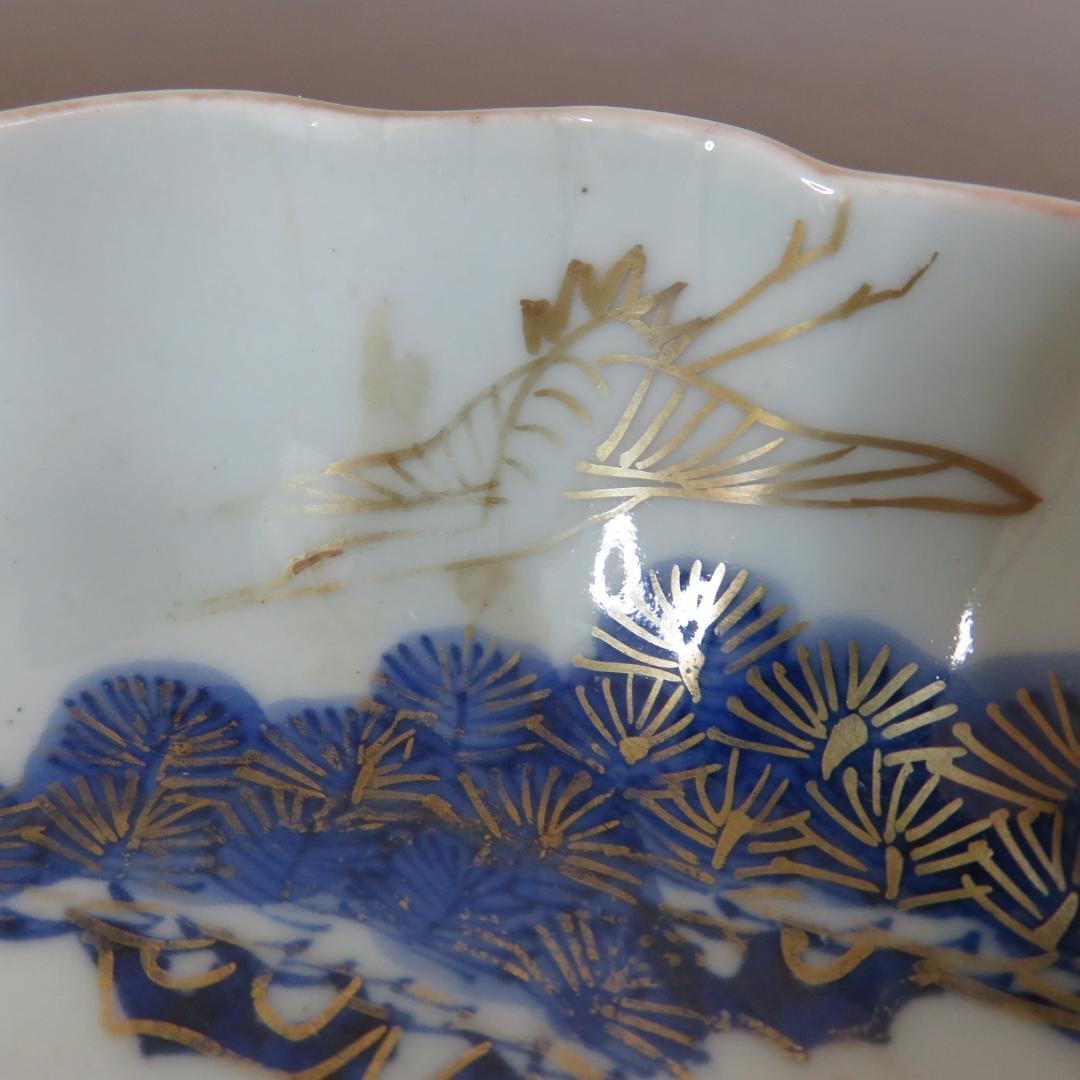 なます皿 5枚 金彩 松竹梅 色絵付 鶴亀 - メルカリ