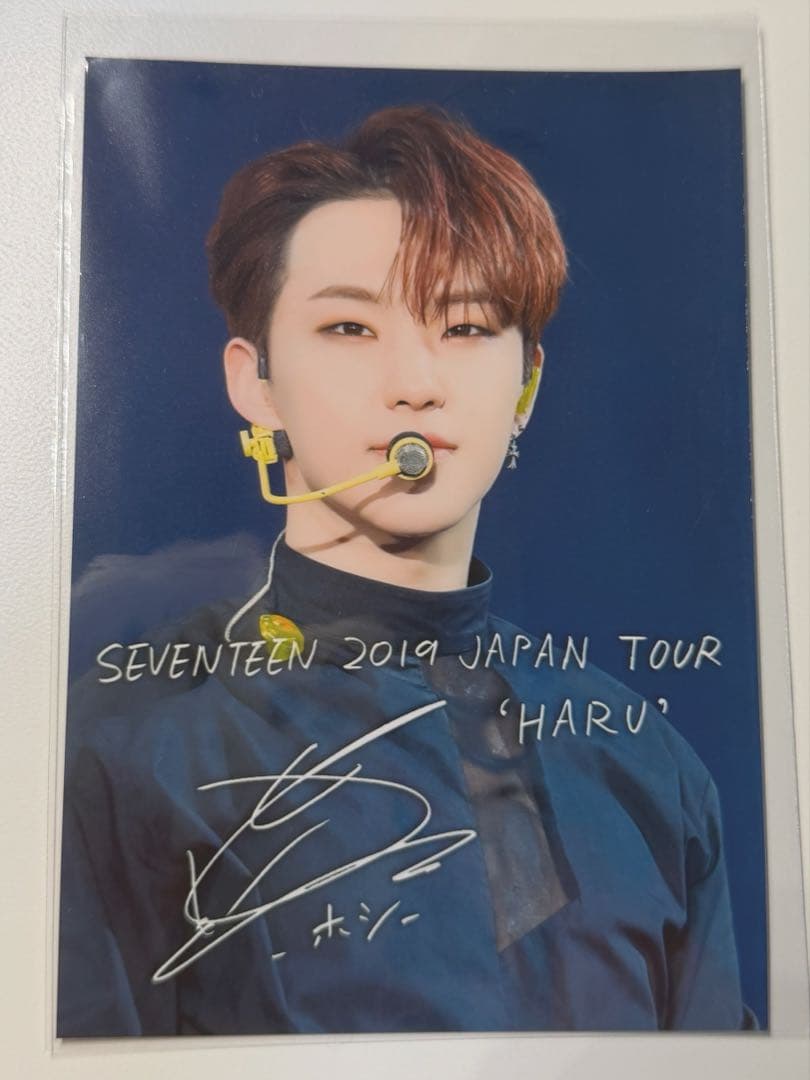 SEVENTEEN 2019 ホシ L判ネットプリント - メルカリ