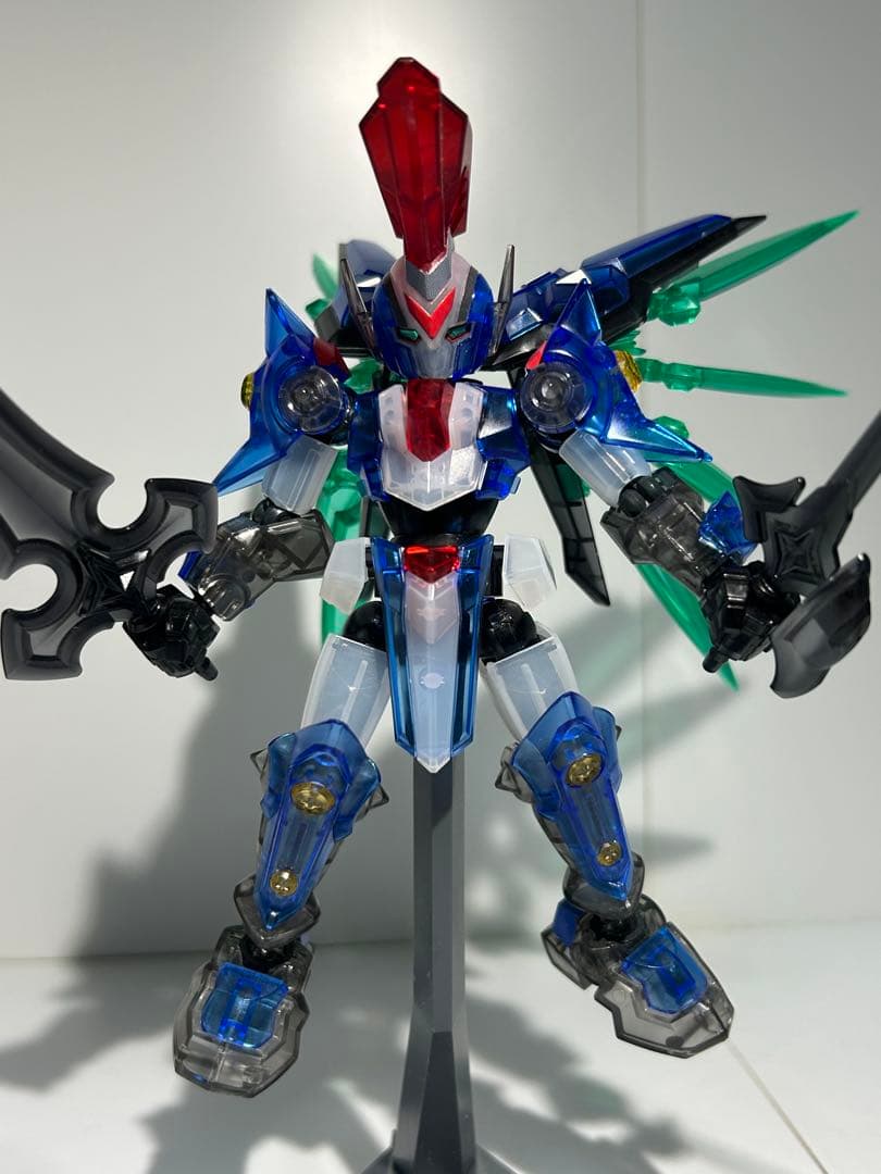 プラモデル 模型 組立済 ダンボール戦機 LBX クリア アキレスD9 - メルカリ