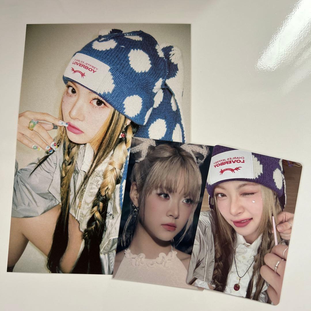 LE SSERAFIM ウンチェ EASY 封入トレカ ポストカード 公式品 - メルカリ