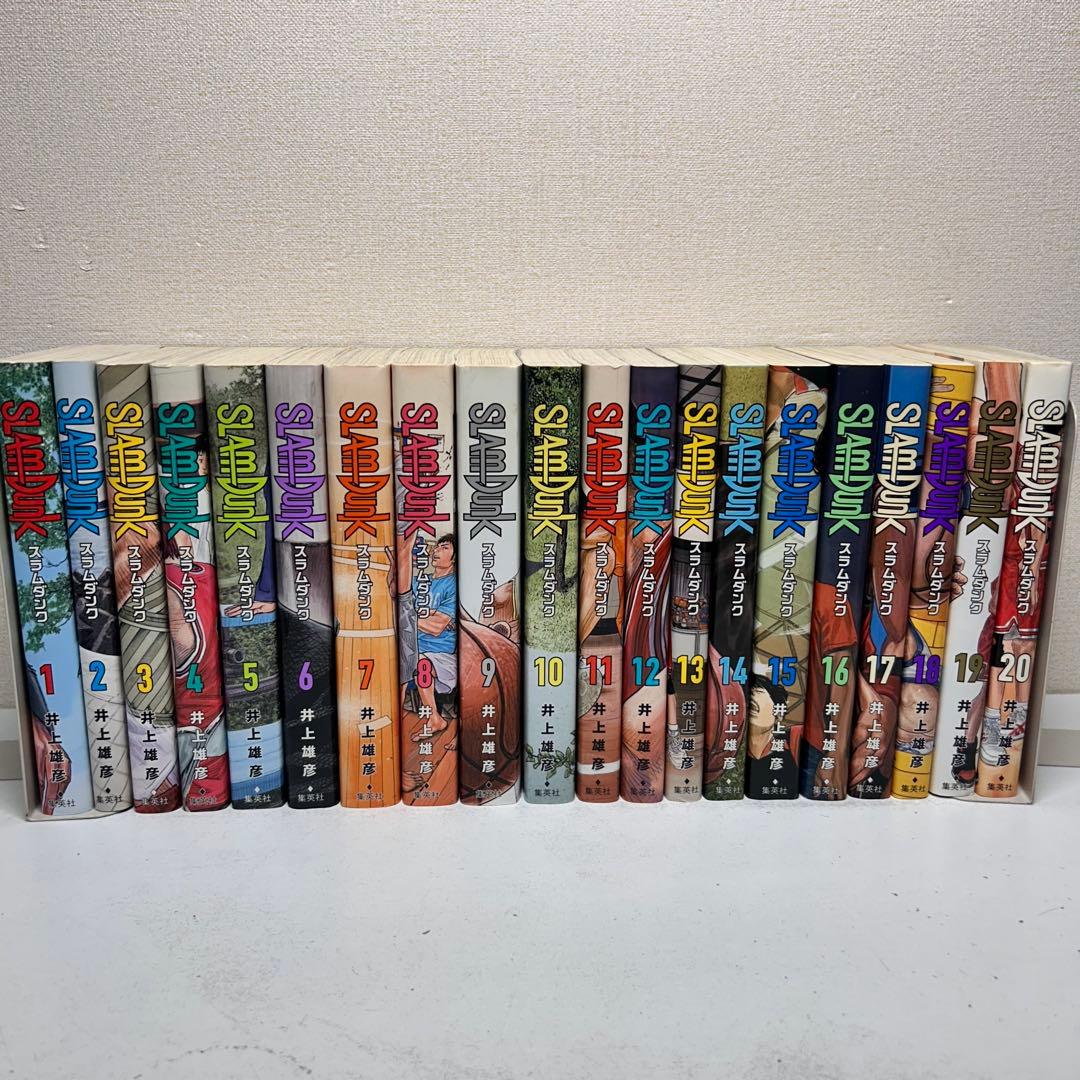 SLAM DUNK 新装再編版 全巻セット　1-20 スラムダンク スラムダンク 新装再編版 1〜20巻 完結 全巻セット 全巻新品 : 奈良 蔦