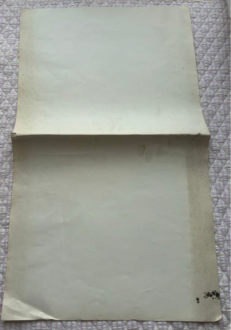 当時物！八代亜希　ポスター　池谷朗