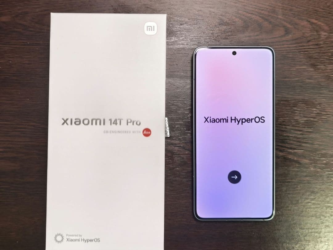 Xiaomi 14T Pro 256GB チタンブルー 中古本体 SIMフリー】Xiaomi 14T Pro チタンブルー 12+512 チタンブルー