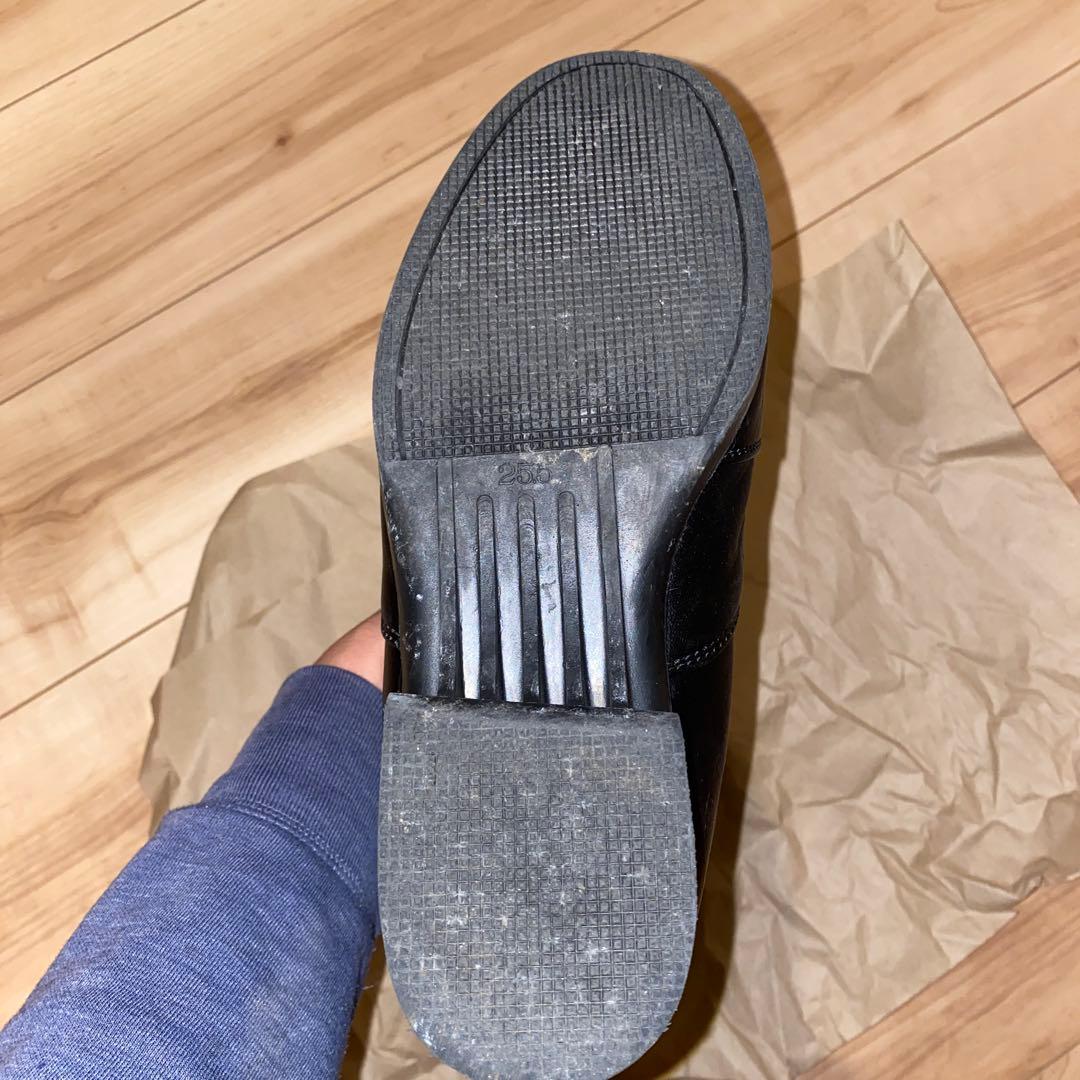 東横　特攻ブーツ　黒　本革　25.5cm トーヨコ　チョーカー