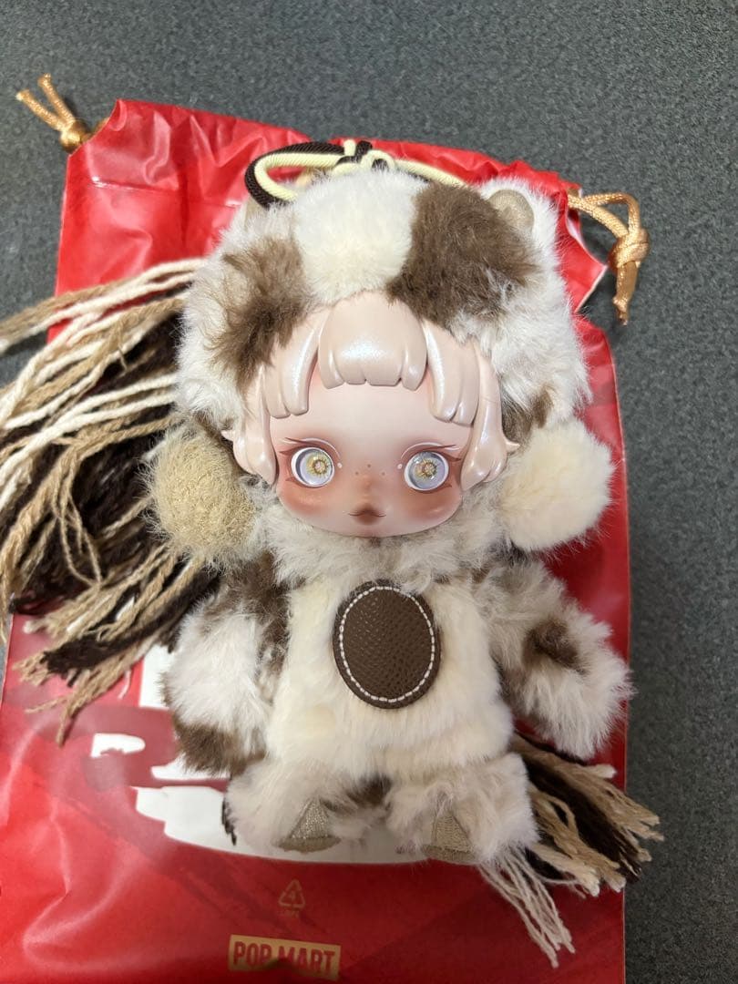 ポップマート スカルパンダ ぬいぐるみ 馬力全開 「SHARP WISDOM