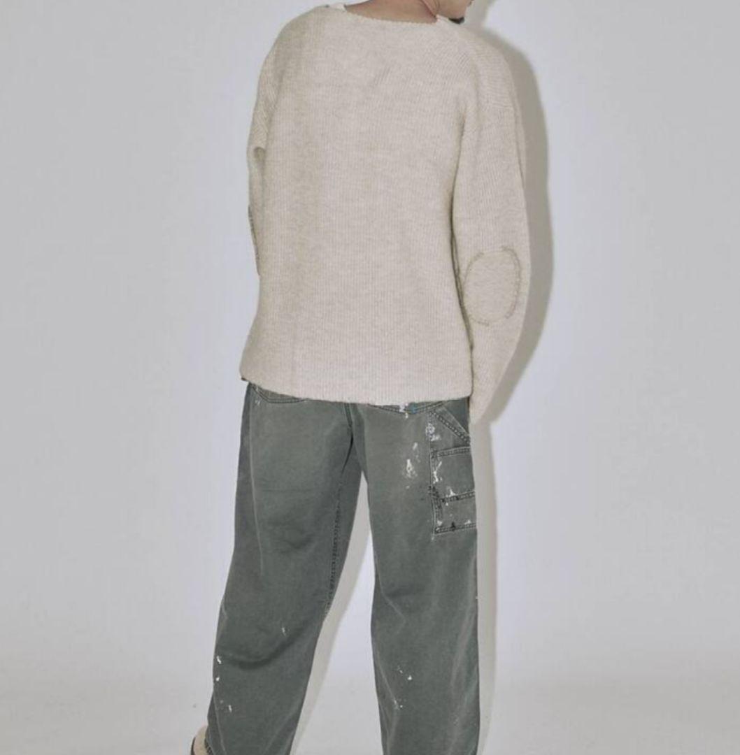 ジャーナルスタンダード ブランケットスティッチリブニット Mサイズ