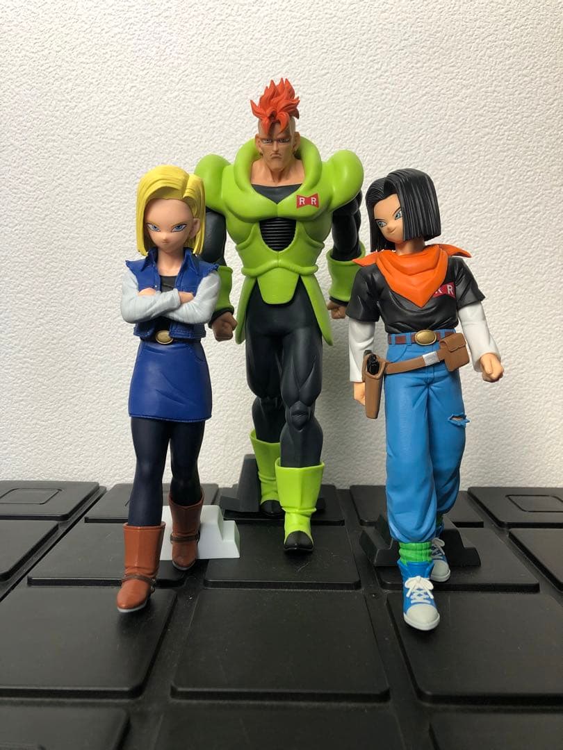 ドラゴンボールZ SOLID EDGE WORKSTHE出陣 16号17号18号