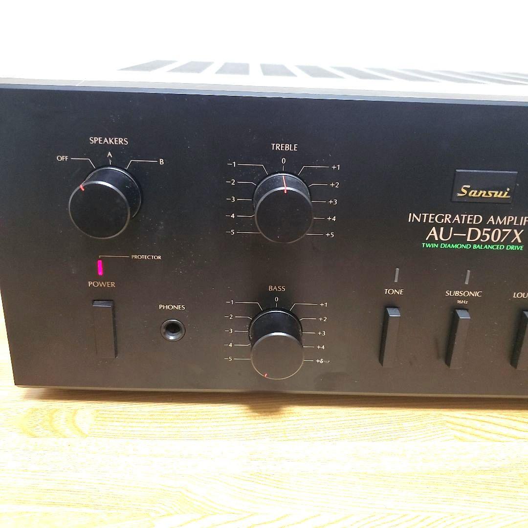 山水 SANSUI AU-D507X プリメインアンプ Xバランス 通電確認済 - メルカリ