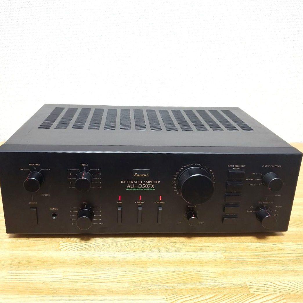 山水 SANSUI AU-D507X プリメインアンプ Xバランス 通電確認済 - メルカリ