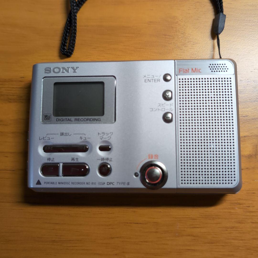 SONY ポータブルミニディスクレコーダー MZ-B10 - メルカリ