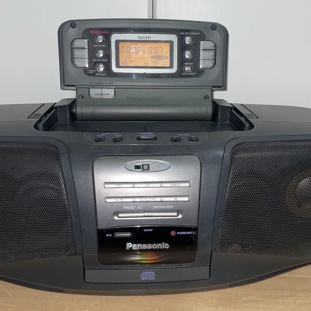 Panasonic パナソニック RX-DT07 バブルラジカセ コブラトップ - メルカリ