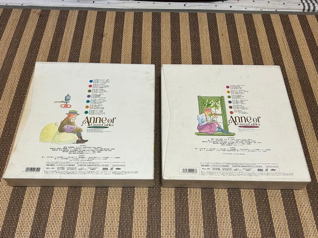 ☆赤毛のアン☆メモリアルボックス Part.1&2☆LD未開封☆レーザーディスク