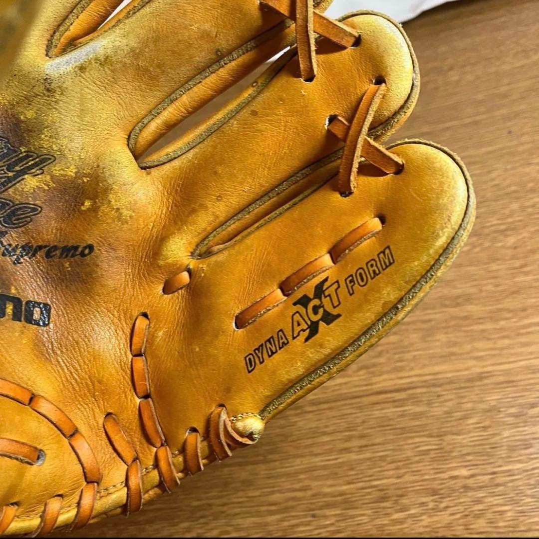 ミズノ ビクトリーステージ 一般硬式 グローブ グラブ 内野用 使用感強