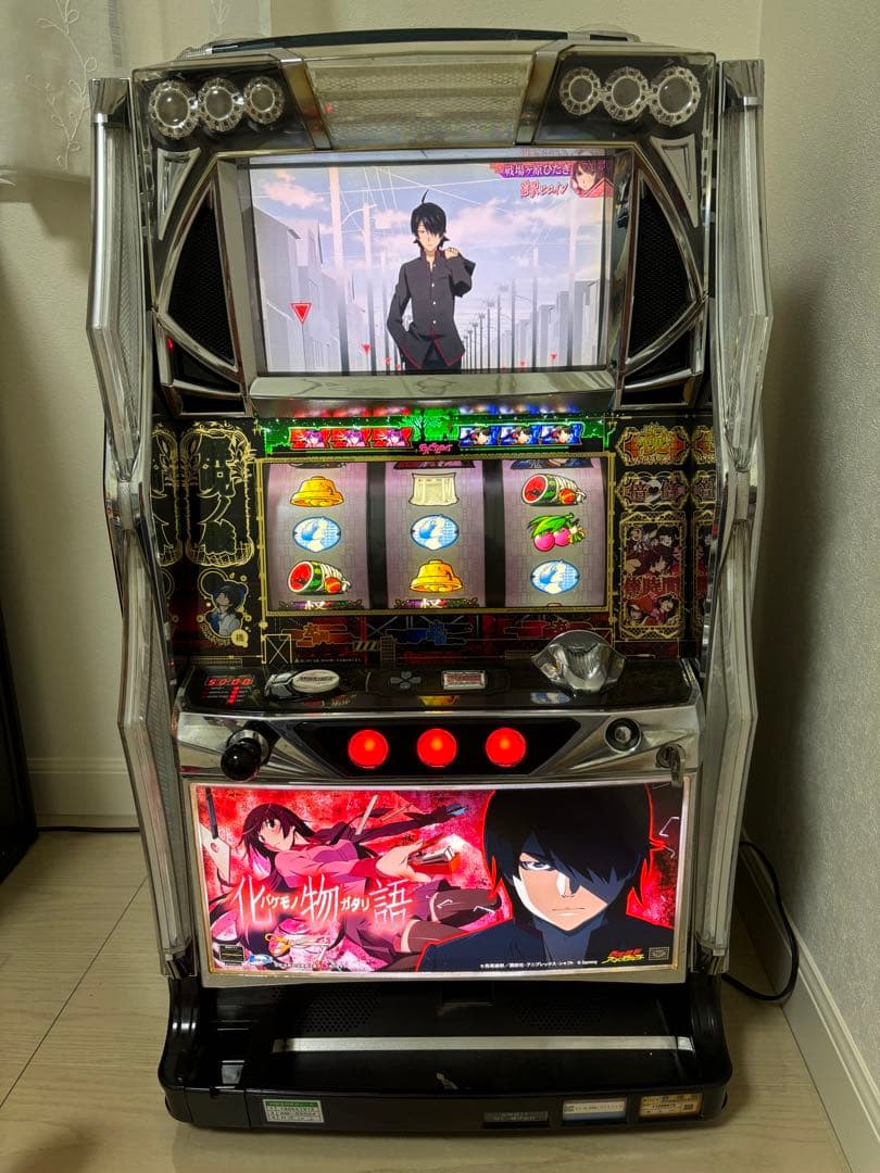 化物語スロット実機 5号機 引き取り限定 データカウンター付き - メルカリ