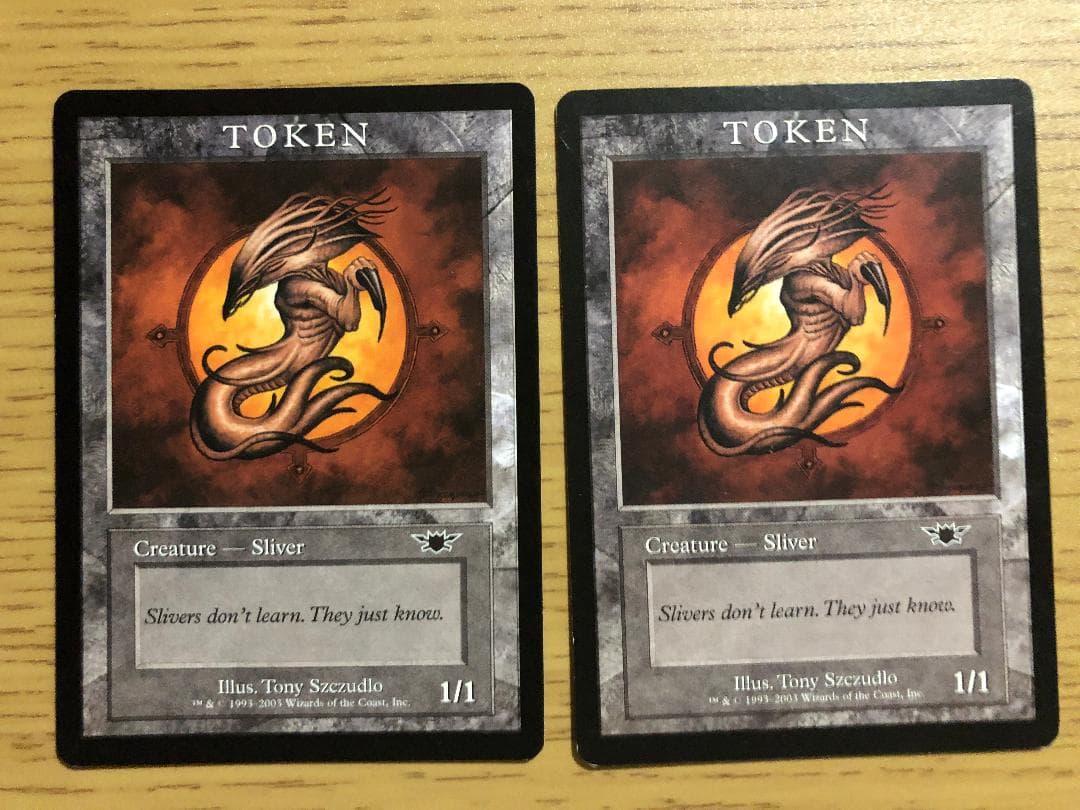 スリヴァートークン/Sliver Token 2枚セット LGN 褒賞プログラム