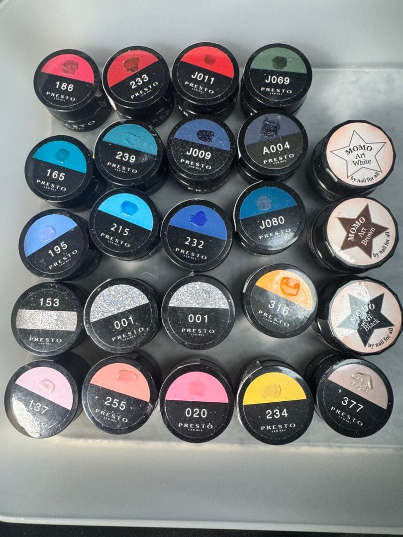 PRESTO 他ジェルネイルカラー セット 24個 楽天市場】【最大3％OFF】 プレスト PRESTO マグカラージェル 2.7g 【6