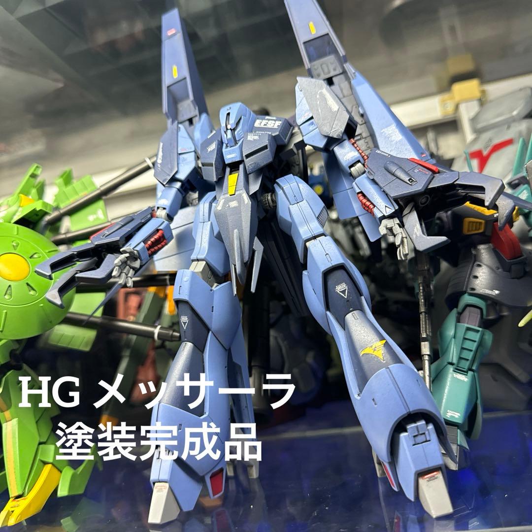Zガンダム HG メッサーラ 塗装完成品 - メルカリ