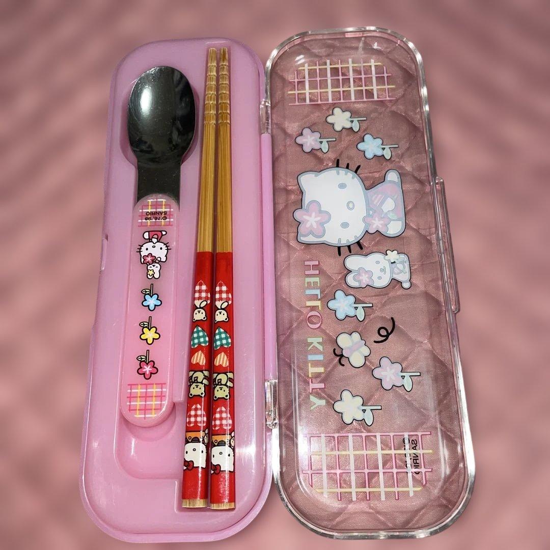 キティ☆お箸セット 平成レトロ - メルカリ