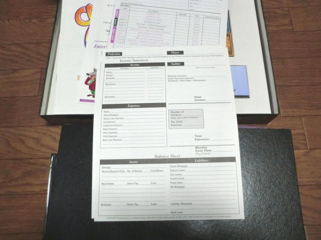 美品！ロバートキヨサキ キャッシュフロー101 英語版 カセット3本 × 本