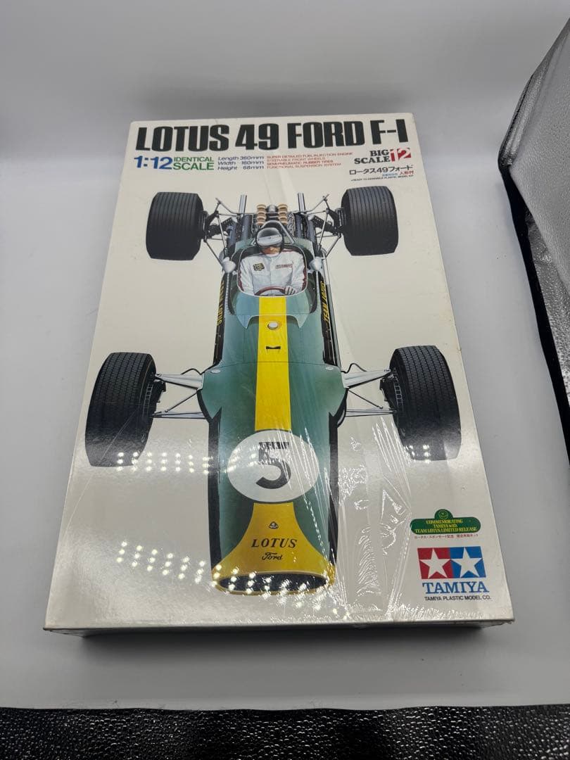 タミヤ TAMIYA LOTUS49FORD F1 新品未組立品　1/12 Yahoo!オークション - タミヤ 1/12 ロータス49 フォード F1 1967年オラ