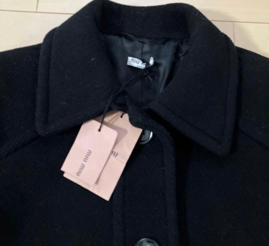 moheita様専用 miumiu ウールコート Pコート ショート 新品未使用