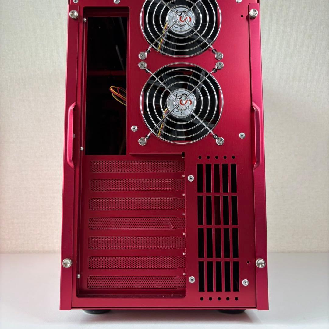 星野金属 Windy ウィンディ PCケース ALCADIA 赤 レッド アルミ - メルカリ
