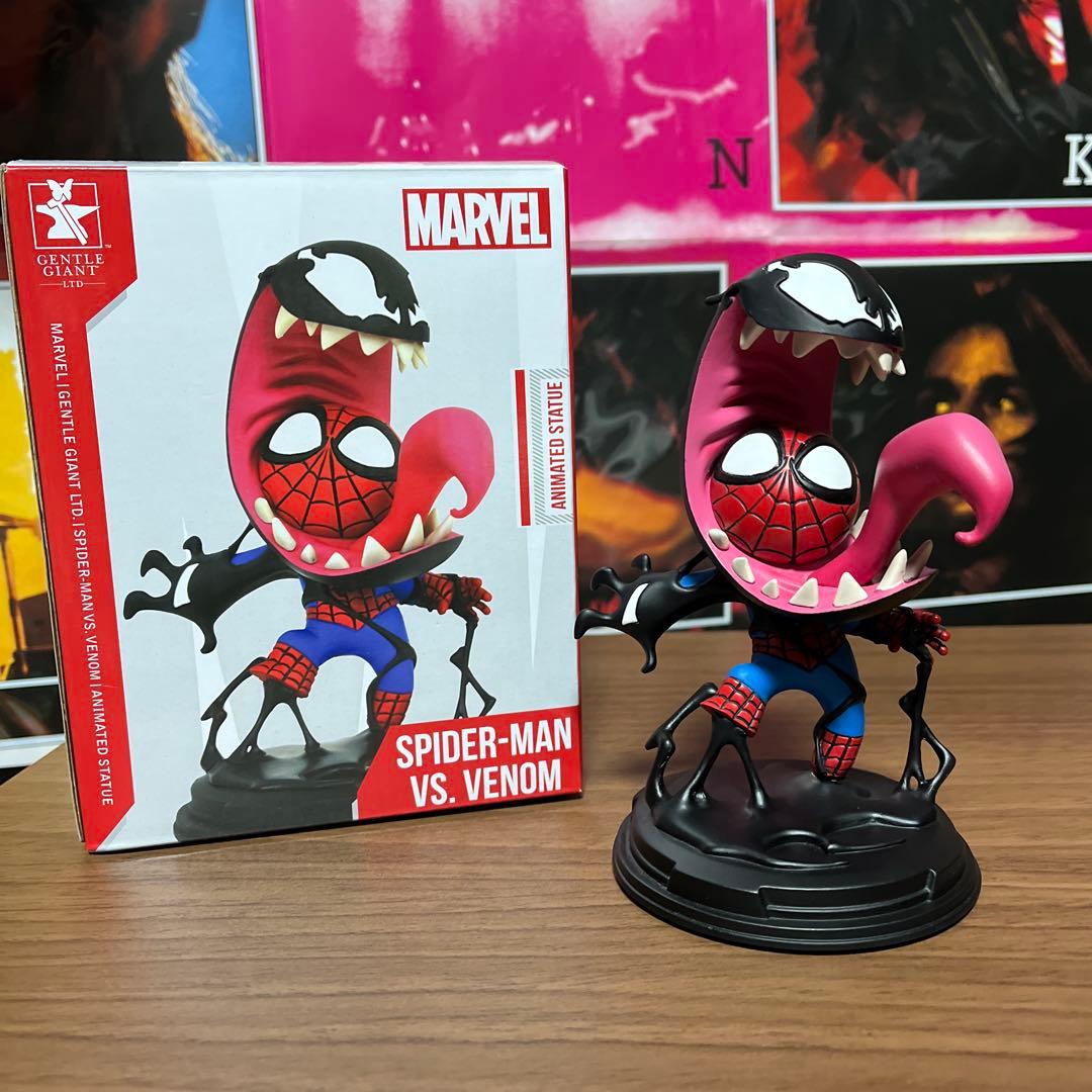 スパイダーマンvsヴェノム スタチュー ジェントルジャイアント
