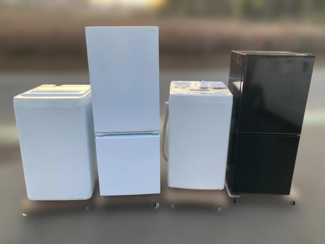所沢市及び近隣都市限定！当社指定冷蔵庫・洗濯機セット！送料設置込み２００００円！ 一人暮らし家電セット3点（冷蔵庫：148L、洗濯機：低騒音、レンジ