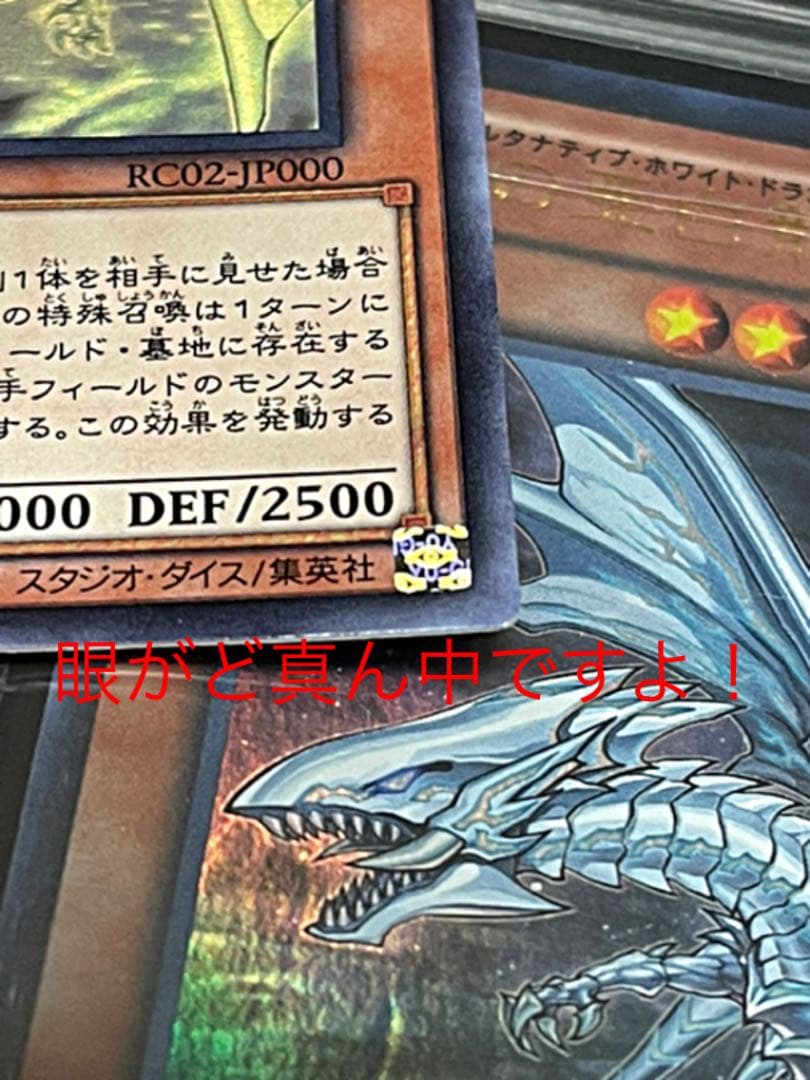 値引き交渉アリ！ 遊戯王 青眼の亜白龍 ホログラフィックレア レア個体